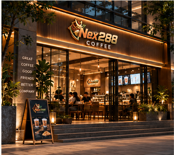 Tampak depan NEX288 Coffee